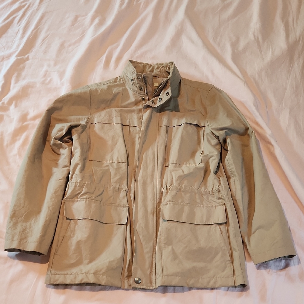 Men's Club Monaco Khaki Field Jacket Size Medium